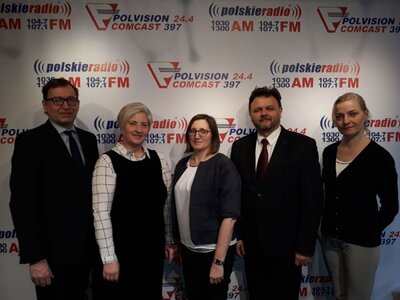 Przedstawiciele IPN udzielili wywiadu Polskiemu Radiu 1030AM 104.7FM w Chicago – 19 stycznia 2018