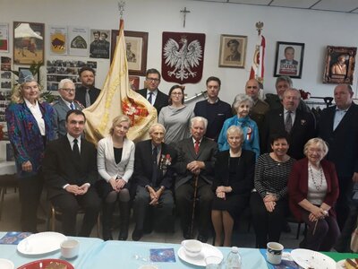 Spotkanie w siedzibie Stowarzyszenia Weteranów Armii Polskiej – 20 stycznia 2018