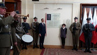 Uroczystość nadania sali w Kancelarii Premiera imienia rotmistrza Pileckiego – 28 lutego 2018