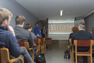 Warsztaty archiwalne dla nauczycieli w Archiwum IPN. Fot Katarzyna Adamów (IPN)
