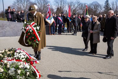 Uroczystości Narodowego Dnia Pamięci Polaków ratujących Żydów w Markowej – 24 marca 2018. Fot. Sławek Kasper (IPN)