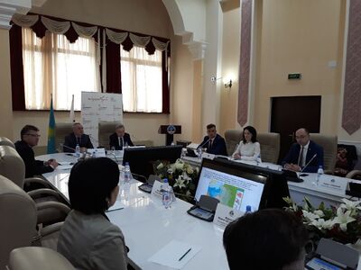 Konferencja na Kazachskim Uniwersytecie Narodowym, poświęcona 100. rocznicy odzyskania Niepodległości. Fot. Katarzyna Ratajczak-Sowa (IPN)