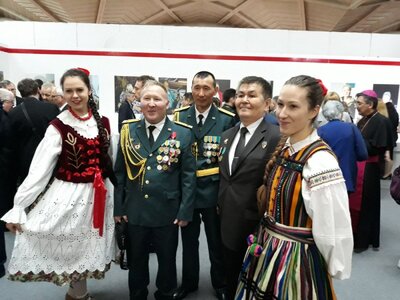 Wernisaż wystawy „Armia Andersa – Szlak Nadziei” w Muzeum Narodowym w Ałmaty. Fot. Katarzyna Ratajczak-Sowa (IPN)