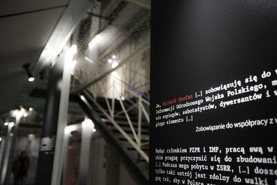 Wystawa „Dowody Zbrodni...” w Muzeum Żołnierzy Wyklętych i Więźniów Politycznych PRL