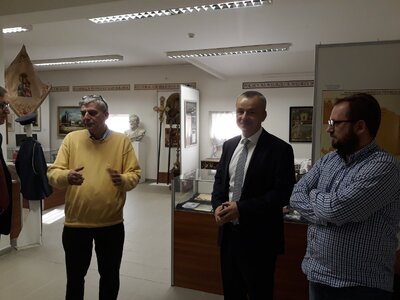 Delegacja przedstawicieli Archiwum IPN na Węgrzech