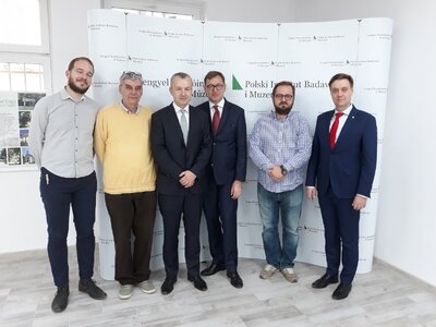 Delegacja przedstawicieli Archiwum IPN na Węgrzech