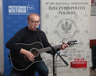 Koncert Lecha Makowieckiego „Niepodległa. Ballady” – 8 listopada 2018. Fot. Piotr Życieński (IPN)
