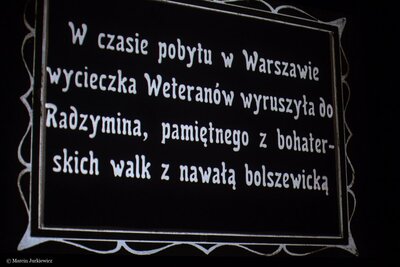 Repremiera filmu z 1927 roku „Z wycieczki Weteranów do Polski” – 10 grudnia 2018. Fot. Marcin Jurkiewicz (IPN)