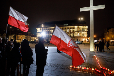 Światło Wolności – Warszawa, 13 grudnia 2018 r. Fot. Sławek Kasper (IPN)