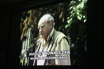 Dyskusja o filmie „August Kowalczyk. Numer obozowy 6804” – Warszawa, 25 stycznia 2019. Fot. Piotr Życieński (IPN)