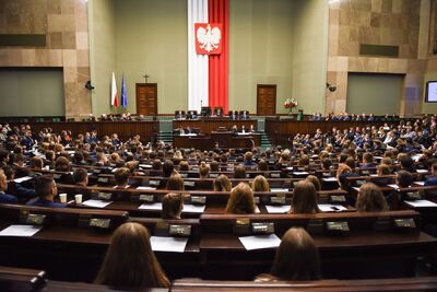 XXIV sesja Sejmu Dzieci i Młodzieży. Fot. Kancelaria Sejmu / Marta Marchlewska