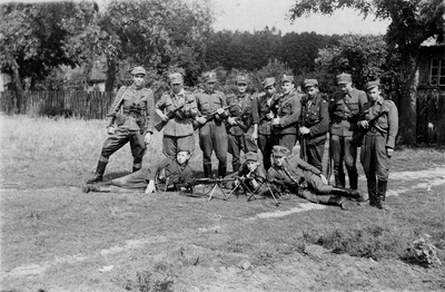 Żołnierze V Wołyńskiej Brygady AK. (AIPN)