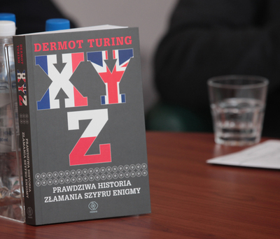 Prezentacja książki Dermota Turinga „X, Y, Z. Prawdziwa historia złamania szyfru Enigmy” – Warszawa, 5 marca 2019. Fot. Piotr Życieński (IPN)