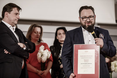 Wręczenie nagród Stowarzyszenia Dziennikarzy Polskich – Warszawa, 20 marca 2019. Fot. Sławek Kasper (IPN)