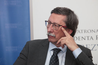 Prof. Jan Żaryn (UKSW). Fot. Piotr Życieński (IPN)