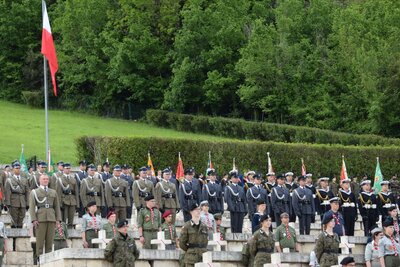Uroczystości na Polskim Cmentarzu Wojennym na Monte Cassino, 18 maja 2019 (fot. UdsKiOR)