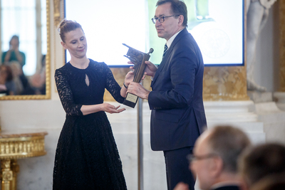 Uroczystość wręczenia Nagrody „Kustosz Pamięci Narodowej” 2019. Fot. Sławek Kasper (IPN)
