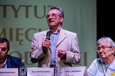 Debata historyczna na temat „Solidarności” w Teatrze Kamienica – Warszawa, 3 czerwca 2019. Fot. Marcin Jurkiewicz (IPN)