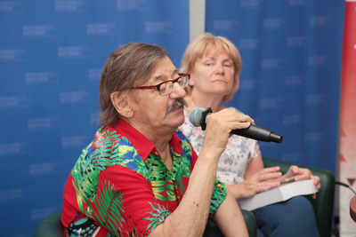 Jerzy Targalski i Dorota Kania podczas prezentacji książki „Resortowe dzieci. Biznes” – Warszawa, 25 czerwca 2019. Fot. Piotr Życieński (IPN)
