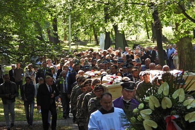 Ceremonia pogrzebowa obrońców Modlina poległych we wrześniu 1939 roku – Modlin, 14 września 2019