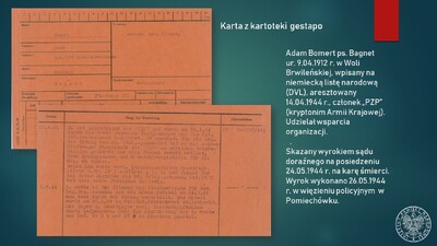 Dokumenty z zasobu Archiwum Instytutu Pamięci Narodowej