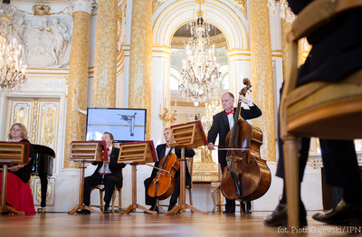 Zespół Strauss Ensamble przedstawił wiązankę muzyki filmowej Wojciecha Kilara.
