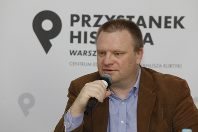 Łukasz Warzecha. Fot. Piotr Życieński (IPN)
