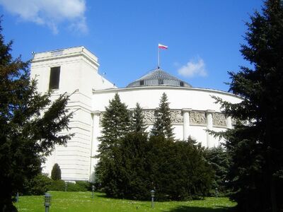 Sejm RP (By I, Kpalion, CC BY-SA 3.0, https://commons.wikimedia.org/w/index.php?curid=2247495)