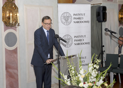 Wystąpienie prezesa IPN dr. Jarosława Szarka