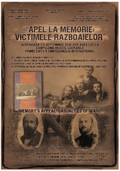 Międzynarodowe Sympozjum Naukowe „Apel Pamięci. Ofiary Wojny” w Rumunii