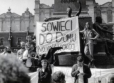 Akcja - Sowieci do domu, 16 maja 1989 r. Rynek w Krakowie