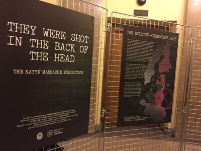 „They were shot in the back of their head” – wystawa o zbrodni katyńskiej
