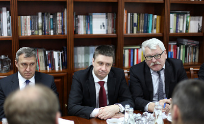 Wizyta wicepremiera Ukrainy w IPN – 28 lutego 2017 (fot. Marcin Jurkiewicz/IPN)