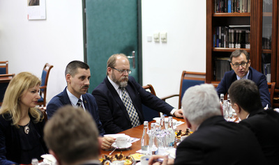 Wizyta wicepremiera Ukrainy w IPN – 28 lutego 2017 (fot. Marcin Jurkiewicz/IPN)