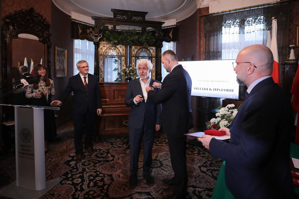 Uroczystość wręczenia Nagrody Honorowej IPN „Świadek Historii“ (II edycja) – Katowice, 26 października 2022. Fot. Mikołaj Bujak (IPN)