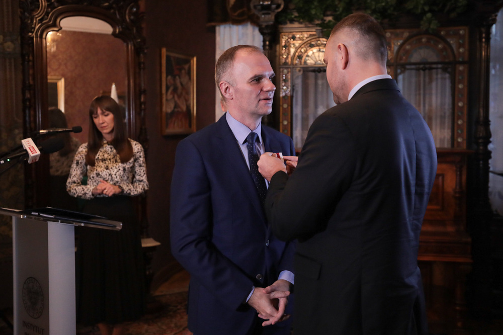 Uroczystość wręczenia Nagrody Honorowej IPN „Świadek Historii“ (II edycja) – Katowice, 26 października 2022. Fot. Mikołaj Bujak (IPN)