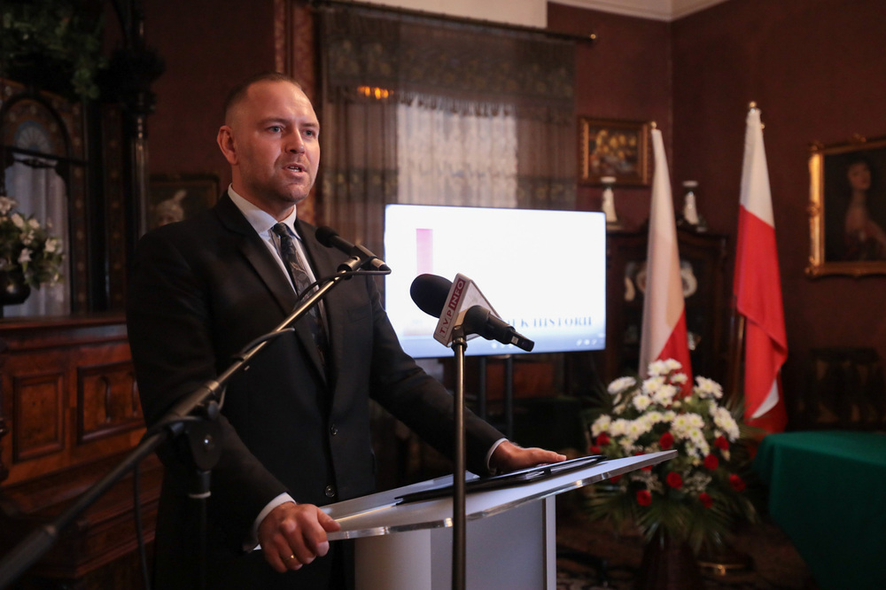 Dr Karol Nawrocki, prezes Instytutu Pamięci Narodowej. Fot. Mikołaj Bujak (IPN)