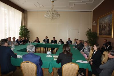 Spotkanie w Ambasadzie RP w Kijowie