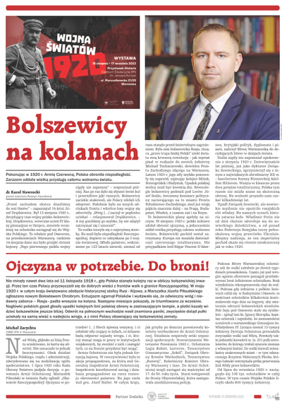 „Bolszewicy na kolanach. Bitwa warszawska” – dodatek specjalny Instytutu Pamięci Narodowej do „Gazety Polskiej Codziennie”