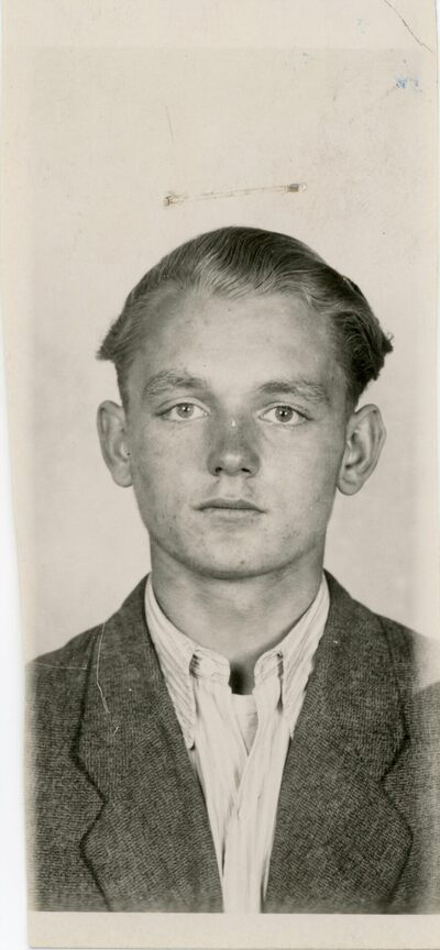 Czesław Kukuczka, zdjęcie sprzed 1955 r. (fot. z zasobu IPN)