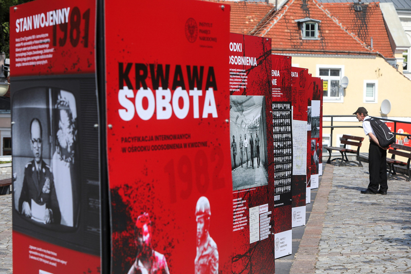 The IPN outdoor exhibition – Kwidzyn, 14 August 2022. Photo: Sławek Kasper (IPN)