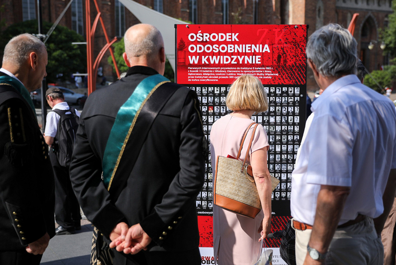 The IPN outdoor exhibition – Kwidzyn, 14 August 2022. Photo: Sławek Kasper (IPN)