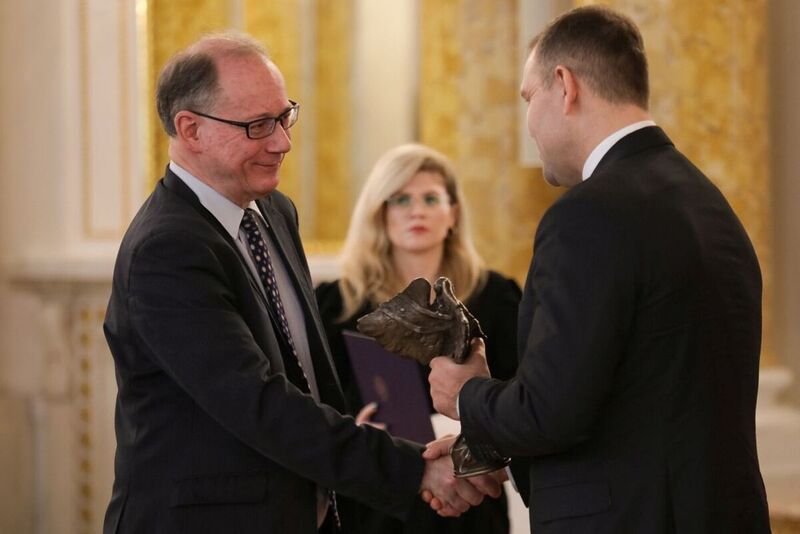 The ceremony of awarding the "Semper Fidelis" Prize, 15 December 2023, Warsaw; photo: M. Bujak (IPN)