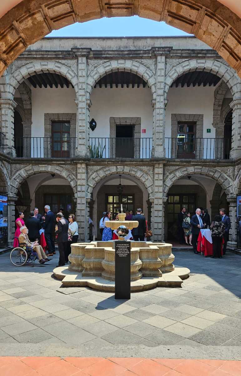 Opening of the “Trails of Hope. The Odyssey of Freedom” exhibition in Mexico – 5 March 2024; photo: Instituto Matías Romero