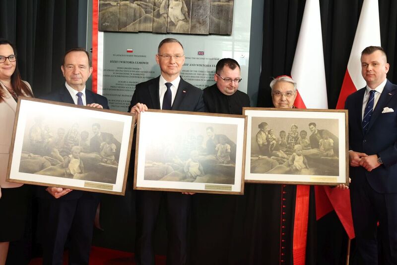 Celebration of the National Day of Remembrance of Poles Rescuing Jews under German occupation, Rzeszów-Jasionka, 24 March 2024; photo: Katarzyna gajda-Bator (IPN)