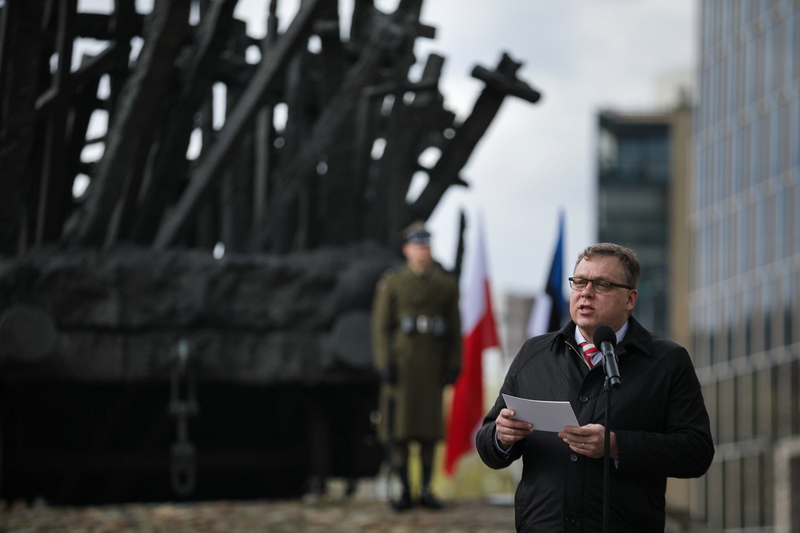 The Ceremony Commemorating the Victims of the Operation "Priboi", Warsaw, 25 March 2024; Photo: Mikołaj Bujak (IPN)