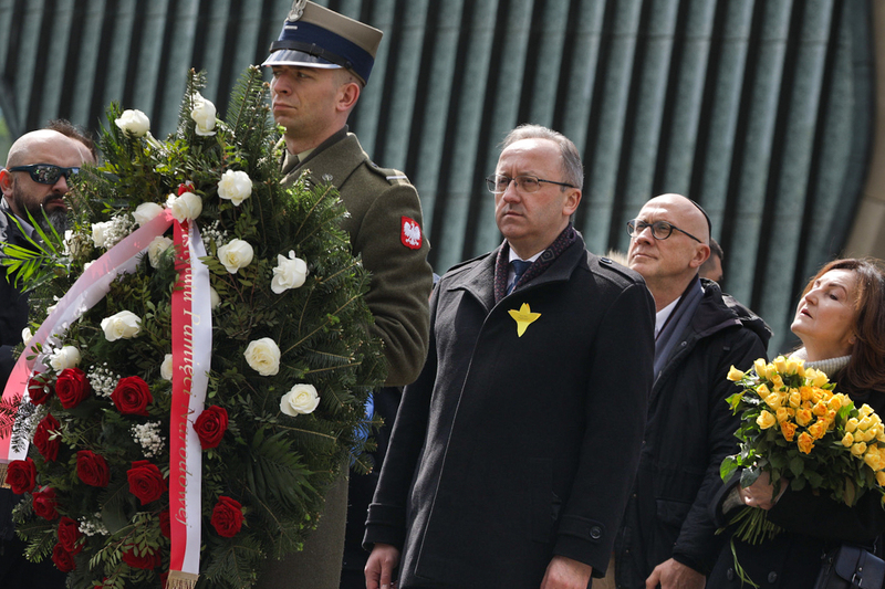 The 81st anniversary of the Warsaw Ghetto Uprising – Warsaw, 19 April 2024; photo: M. Bujak