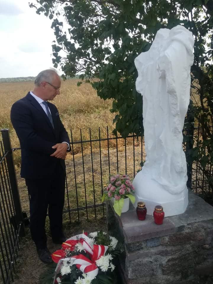 Commemoration of the 75th anniversary of the massacre in Ostrówki and Wola Ostrowiecka – Ostrówki, 2 September 2018