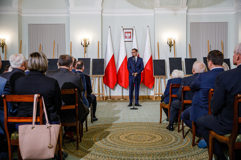 The ceremony of handing out identification notes at the Presidential Palace - Warsaw, 4 October 2018. Photos: Sławek Kasper (IPN)