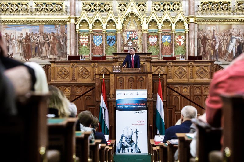"The Pope from Behind the Iron Curtain" conference, Budapest 12 October